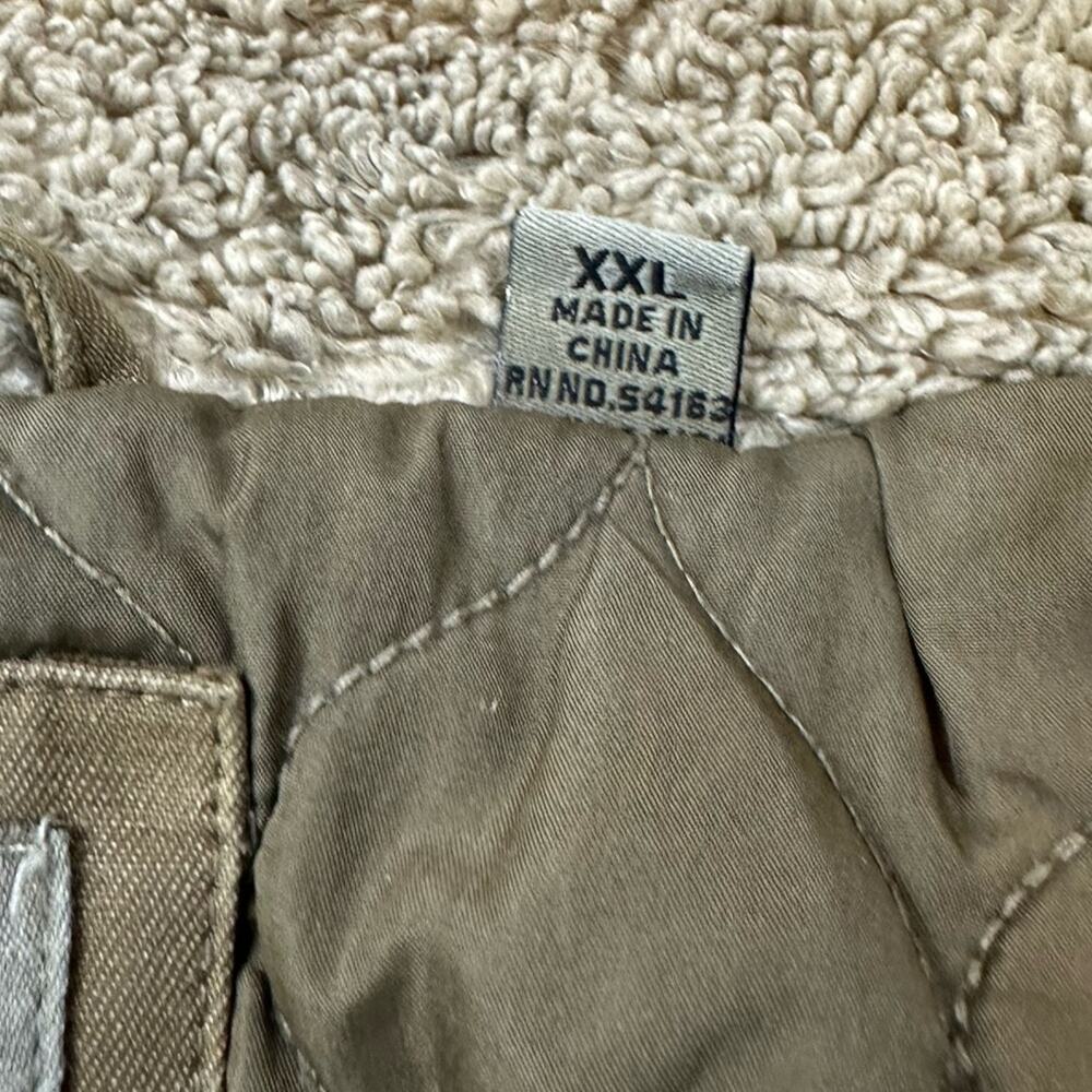 Levi’s Canvas Quilted Utility Trucker Jacket Brown Size XXL - Picture 11 of 11